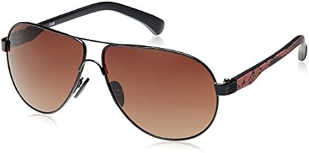 Fastrack Aviator Sunglasses (Black) (M133BR2)