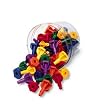 RAINBOW STACKING PEGS 60/PK BUCKET