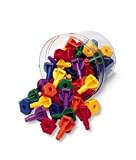 RAINBOW STACKING PEGS 60/PK BUCKET