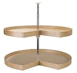 PMI Premium Wood Susans Kidney Shaped 2 Shelf 32" (Set)
