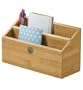 Lipper International Bamboo 2-Slot Mail Organizer
