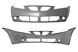2005-2009 Pontiac G6 Front Bumper Primed 2005-2009 Pontiac G6 Front Bumper Primed