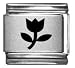 Clearly Charming Tulip Laser Italian Charm