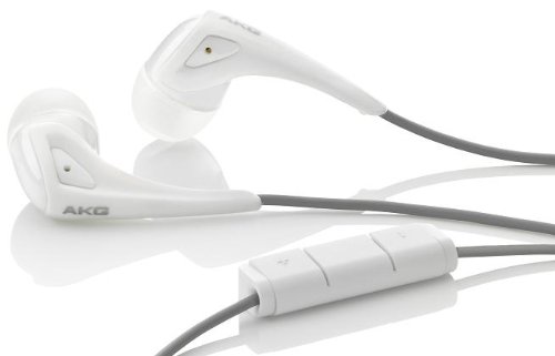 AKG K350WHT High-Performance In-Ear Headset (White)