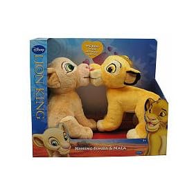 Disney Lion King Exclusive Plush Figure 2Pack Kissing Simba Nala