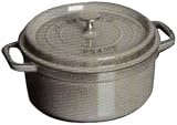 Staub ピコ・ココット ラウンド 20cm グレー 1102018