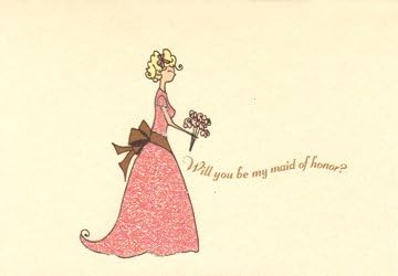Will You Be My Maid of Honor Card By Jenny Sweeney Designs