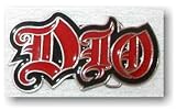 Ronnie James Dio RED LOGO Metal Belt Buckle