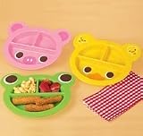 Animal Plates Set of 3 Different Colors