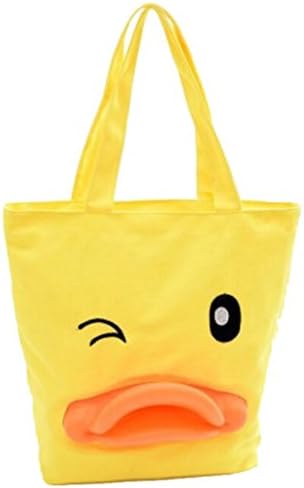 WenVen Cartoon Cute Panda/Rubber Duck Backpack