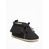 オールドネイビー OLD NAVY/ フリンジブーティーズ ブラックジャック シューズ 6～12ヶ月【並行輸入】