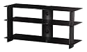 Sonorous PL3100 Black Glass and Smoked Aluminium Stand for TV Sizes  upto 42inch