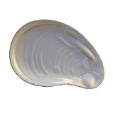 10.5 NAUTICAL SHELL DESSERT PLATE - 10.5 NAUTICAL SHELL DESSERT PLATE