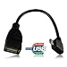 M&L Mobiles� | OTG [on the go] - USB HOST Kabel mit 90� Adapter f�r Google Nexus 7 - 7" Tablet 16GB / 32GB (Asus Nakasi) | Google Nexus 10 - Android 4.2 Tablet 16GB | 32GB - micro USB - USB