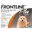 3 MONTH Frontline PLUS Orange for Dogs 0-22 lbs