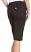 BANDOLINOBLU Women's Ivette Bermuda,Black,12 image 2