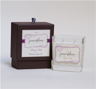 No. 2 – FEBRUARY BABY, baby birth month candle. Perfect expectant mother gift, new mommy gift or baby shower gift!