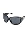 Christian Dior Strassy 1 - Swarovski Crystal Decorated Sunglasses shiny black/grey
