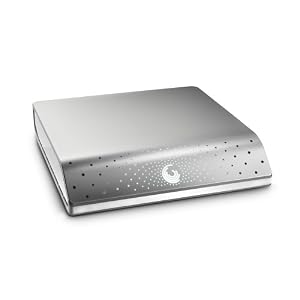 Seagate FreeAgent Desk 1 TB USB 2.0 Desktop External Hard Drive ST310005FDA2E1-RK (Silver)