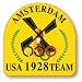 1928 Amsterdam Olympics Five Rings Pin