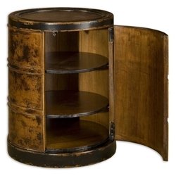 Uttermost Lawton Drum Table