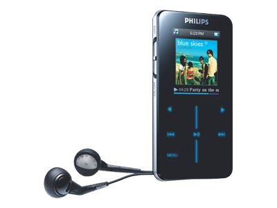 Philips SA 9100 Tragbarer MP3-Player 1 GB schwarz