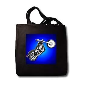 Tote Bag Picturing FXDWGI Dyna Wide Glide® Motorcycle