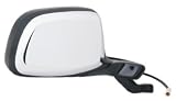 K Source 61031F OE Replacement Mirror 92-96 Ford Bronco, F150, F250, F350 Pick-up, Black/chrome (Foldaway), Passenger, Side, Power