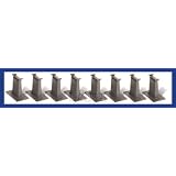 Bachmann Trains 8 PC. E-Z TRACK Tall Pier Set