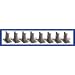 Bachmann Trains 8 PC. E-Z TRACK Tall Pier Set