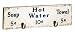 SOAP,TOWEL,WATER WOOD HOOK/PLQ Image