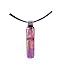 Pendant - XP-75- Genuine Handmade Dichroic Glass ~ .925 Sterling Silver