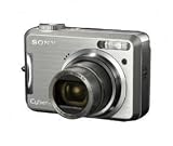 Sony DSCS800 Digital Camera (8.1MP, 6 x Optical Zoom) 2.5" LCD - Silver