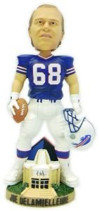 Buffalo Bills Joe Delamielleure Hall of Fame Forever Collectibles Bobble Head