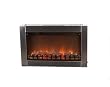 Stainless Steel Wall Mounted Electric Fireplace