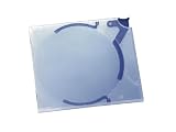 Produkt-Bild: Durable 528806 CD-Hardbox QUICKFLIP Standard, f&uuml;r 1 CD, PP, 142x126x29 mm, transp./blau, 10 St&uuml;ck