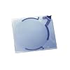 Durable 528806 CD-Hardbox QUICKFLIP Standard, f�r 1 CD, PP, 142x126x29 mm, transp./blau, 10 St�ck