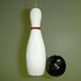 Sparkling Pin & Ball Ornament