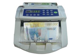 Money Bill Currency Cash Counter Bank Machine with Uv & Magnetic Counterfeit Detection