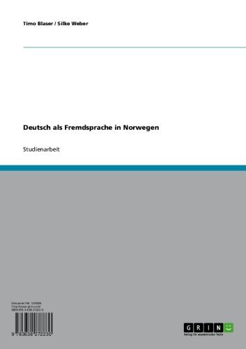 Deutsch als Fremdsprache in Norwegen (German Edition)