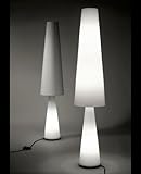 P-2859 Cep floor lamp - white, Fluorescent, 220 - 240V (for use in Australia, Europe, Hong Kong etc.)