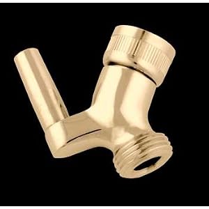 Showerheads Bright Solid Brass, Arm Mount