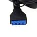Amebay 5.25 Inch 2 Port Usb 3.0 Front Panel LCD Digital Fan Controller with Temperature Display for Pc Case