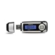Trekstor i.Beat censo 2 GB Tragbarer MP3-Player silber/schwarz