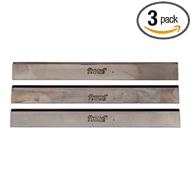 Freud C400 6-1/8-by-11/16-by-1/8-Inch Jointer Knives, 3-Pack