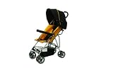 Dream On Me Single Stroller with large Canopy, Orange