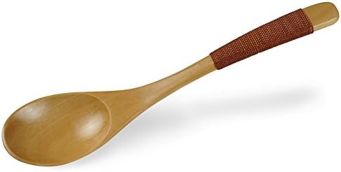 Haiwa Good Grips Handmade Wooden Spoons for Baby Feeding (Brown)