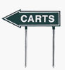 15″ “Trolleys” Directional Arrow