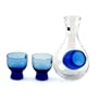 3 piece Glass Cold Sake Set (1 bottle & 2 cups)