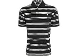 Boca Classics Two Color Stripe Pique Polo